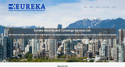Desktop Screenshot of eurekasecurity.com